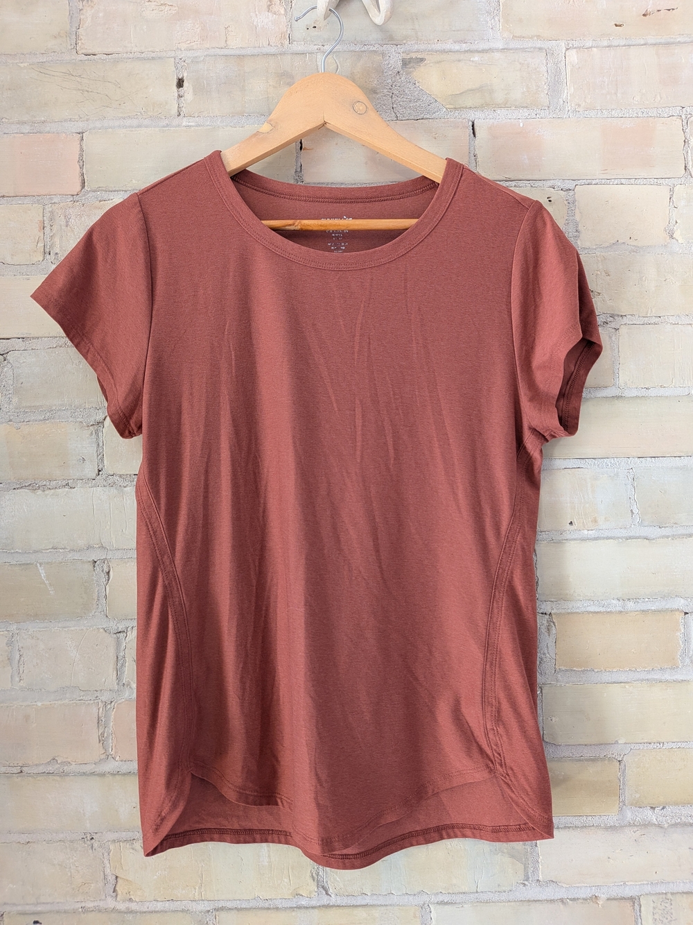 Old Navy Rust Athletic Short Sleeve Crewneck Tee